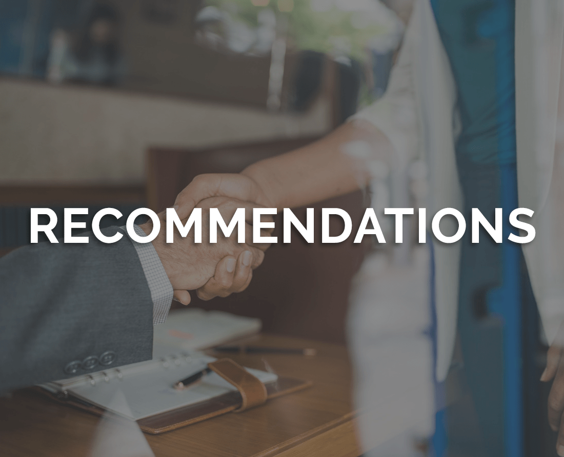 Recommendations